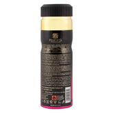 Deodorant Passionate Woman met zwart en goud design, ribbelkap en roze onderkant